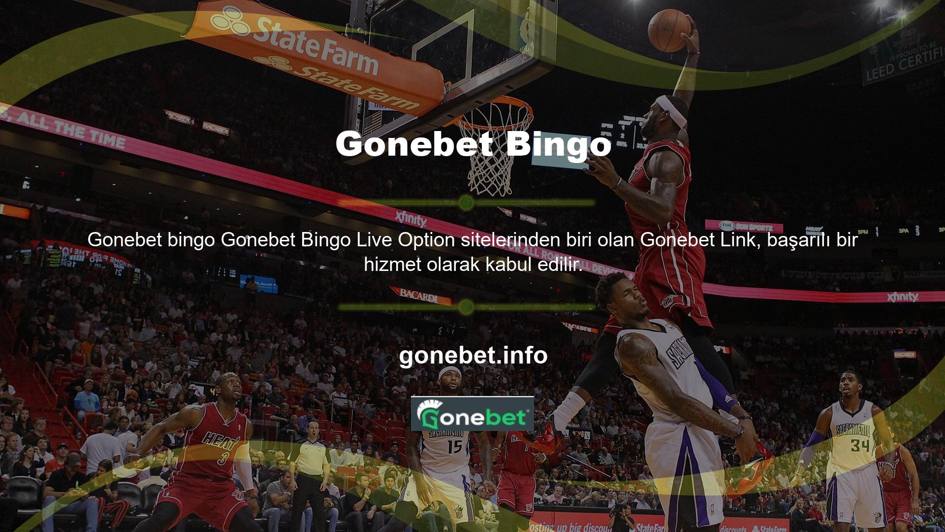 Gonebet Casino'da web sitesinde ve canlı casino kataloğunda çok çeşitli bingo oyunları bulacaksınız
