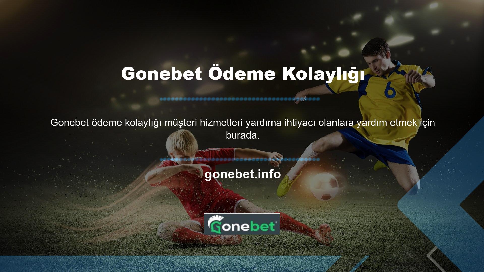Gonebet Bahis, tüm kullanıcıların güvenli bir ortamda bahis oynayabilmelerini sağlamak için elinden geleni yapmaktadır