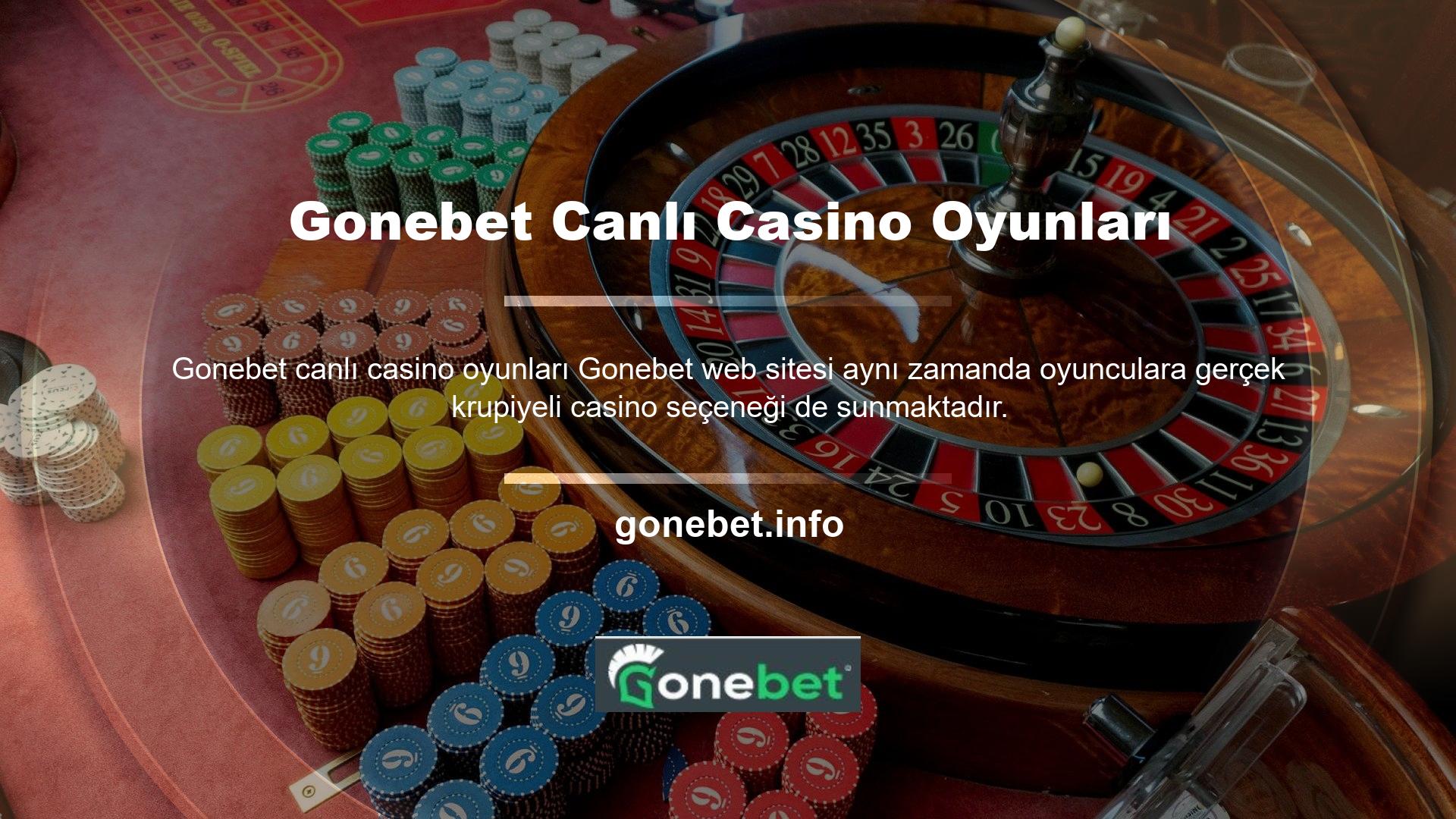 Gonebet günümüzün en güvenilir ve ünlü casinolardan biridir ve Türkiye'deki hizmetleriyle tanınmaya devam etmektedir