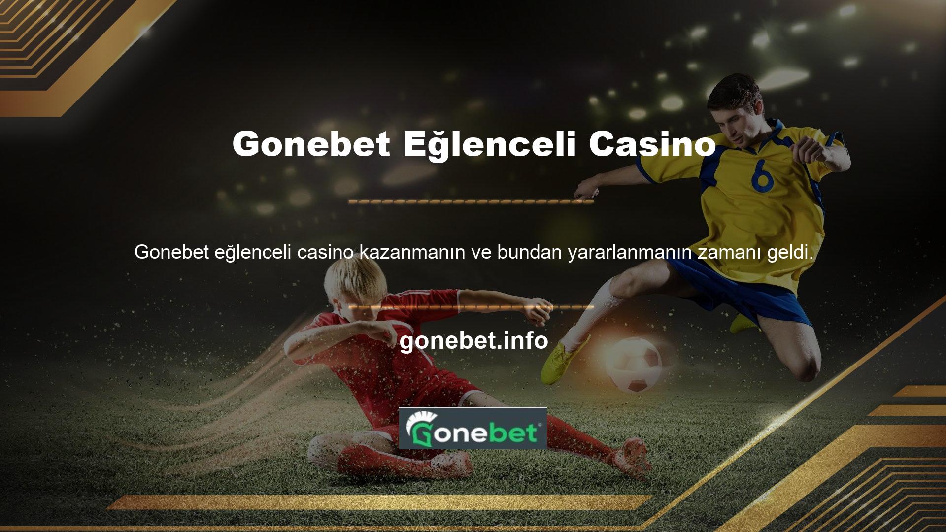 Gonebet Games bakiye promosyonları sunmamaktadır